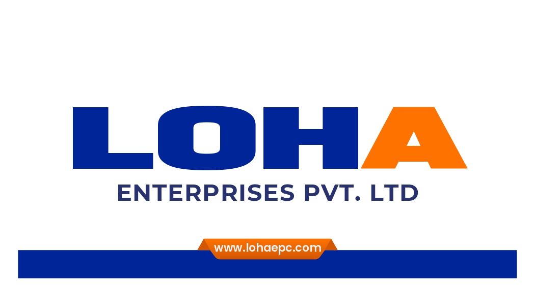 LOHA Enterprises Pvt Ltd Visiting Card Front